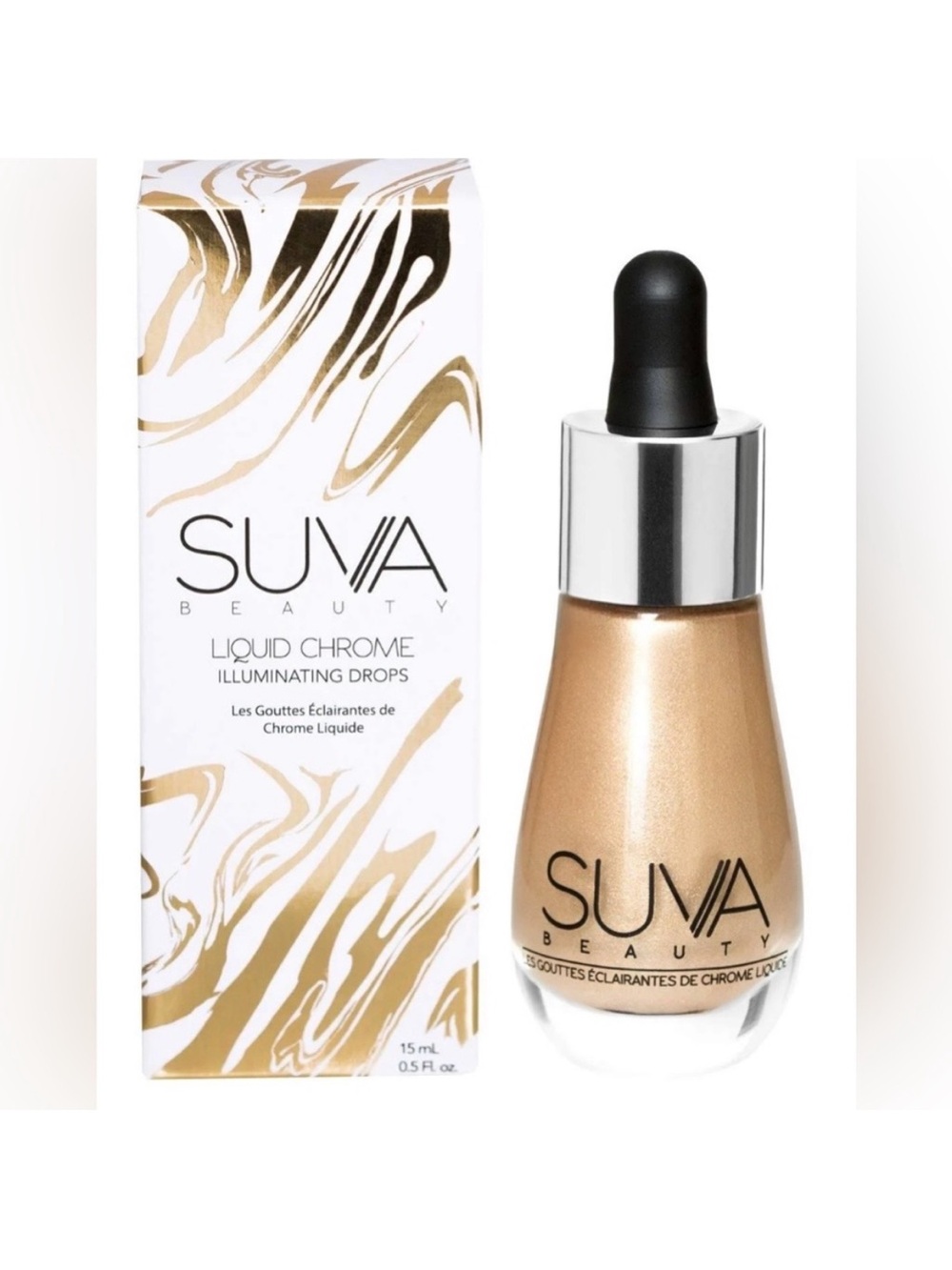 SUVA Beauty Liquid Chrome Illuminating Drops — Trust Fund NIB